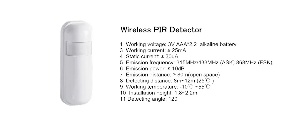 Sistema de Alarme da Segurança Controle com Sensor Detector de Metion Gsm sem Fio Home Android 433mhz Ios App 16 Kits de sistema de alarme