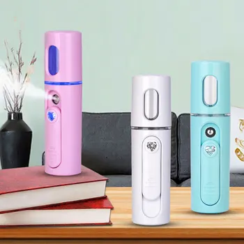 

Portable Face Spray Bottle Nano Mister Facial Steamer Ultrasonic Face Sprayer Cold Beauty Hydrating Skin Care Tools D43