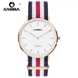 2017 Элитный бренд новые часы Водонепроницаемый кварцевые часы для Для мужчин и Для женщин ремешок элегантные часы CASIMA 5134