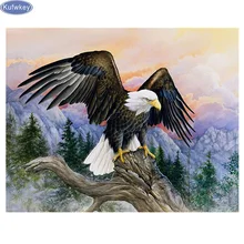 5D DIY алмазная живопись аксессуары "Горный орел" фото на заказ Алмазная картина Полная площадь Алмазная вышивка алмазная живопись