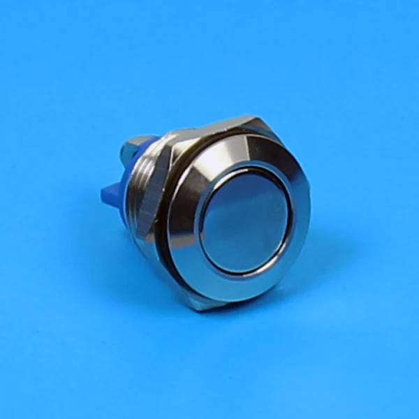 16mm waterproof IP65 anti vandal momentary push button doorbell switch