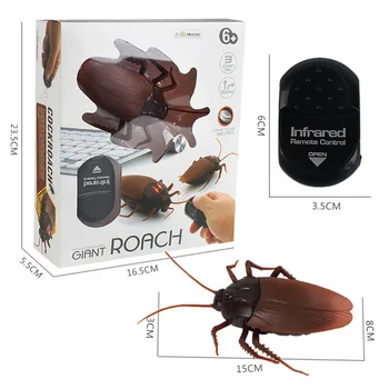 

Trick Electronic Pet Robotic Insect Prank Toys RC Simulation Scorpion Beetle Remote Control Smart Animal Model Child Adult Gift