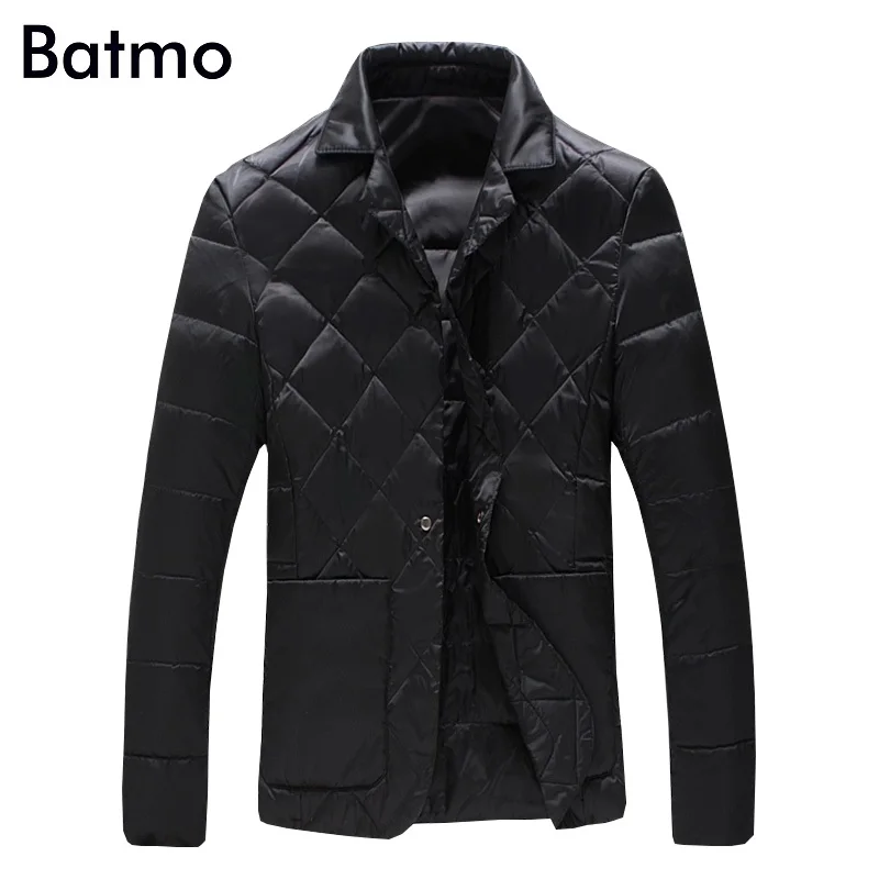 Batmo Новое поступление зимняя высококачественная мужская куртка на 90% белом утином пуху, мужское зимнее теплое пальто, большие размеры M-5XL Y1104