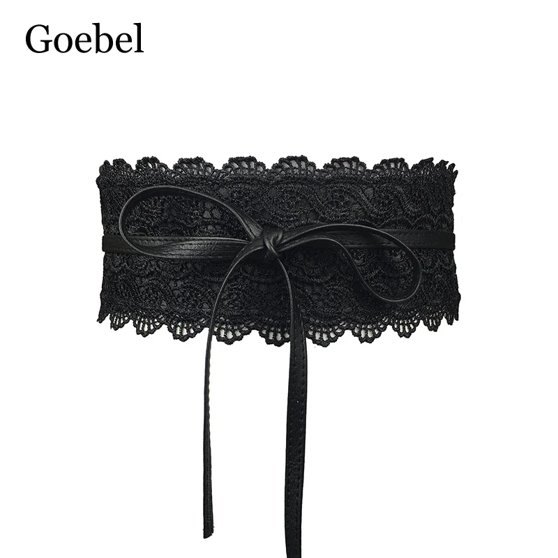

Women's Belt 22 Colors Optional Lace Super Wide Sweet Belt For Woman Wide Waist Seal Ladies Belt