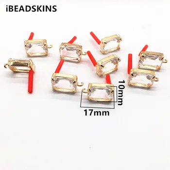 

New arrival! 17x10mm 30pcs rectangle Silver Needle Crystal Stud earring/earrings accessories/Earring parts for Earring DIY
