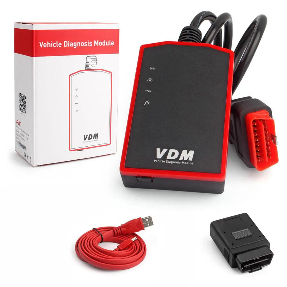 VDM V4.7 wifi USB OBD2 сканер для диагностики диагностика авто Автомобильный сканер полная система авто диагностический инструмент Многоязычный OBD2 сканер Пожизненное бесплатное обновление обд 2 сканер для авто - Цвет: Basic Version