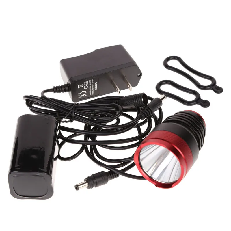 

Waterproof XM-L T6 LED 2500 Lumens Bycicle Light 8.4V Rechargeable Bicycle Front HeadLight For Cycling Camping Hiking EA14
