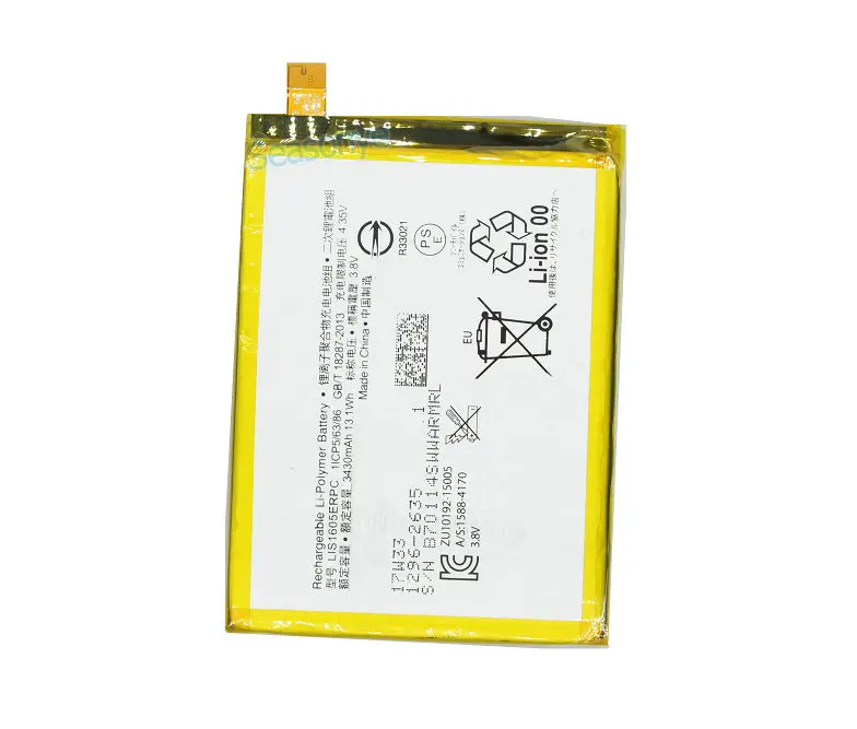 Seasonye 3430mAh / 13.1Wh LIS1605ERPC мобильный телефон сменный аккумулятор для Z5 Premium Z5P Dual Z 5 Plus