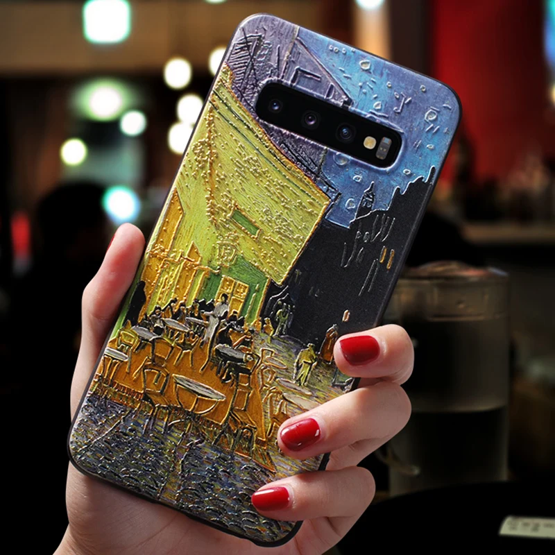 3D с тиснением и изображением ТПУ для samsung Galaxy Note 8 S10 плюс M20 M30 M10 J5 J8 J6 J4 Plus J7 Prime Neo J3 S10e чехол - Цвет: yhcantin