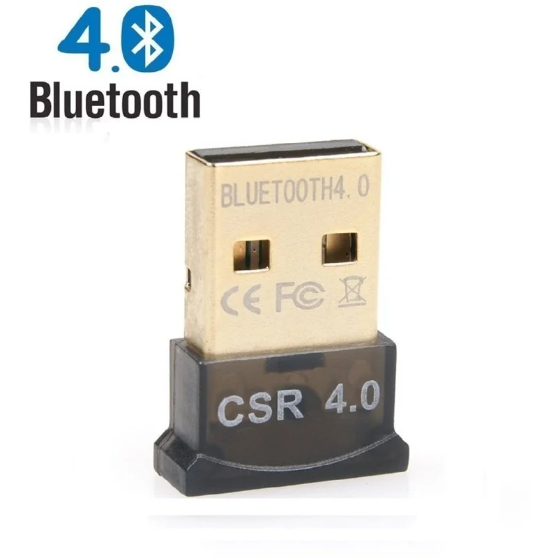 Беспроводной usb адаптер Bluetooth Mini 4 0 Dongl для компьютера ПК Windows музыкальный