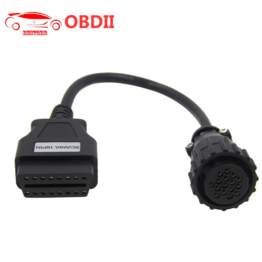 Prix pour TCS CDP Pro Adaptateur OBD2 16Pin Câble Camion pour SCANIA Outil De Diagnostic TCS CDP + Connecteur Prix pour TCS CDP Pro Adaptateur OBD2 16Pin Câble Camion pour SCANIA Outil De Diagnostic TCS CDP + Connecteur