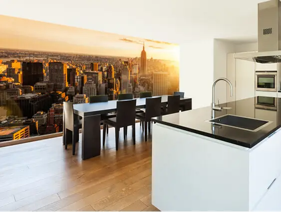 Интернет-магазин Пользовательские Черно-белые ретро обои, Sunrise ...