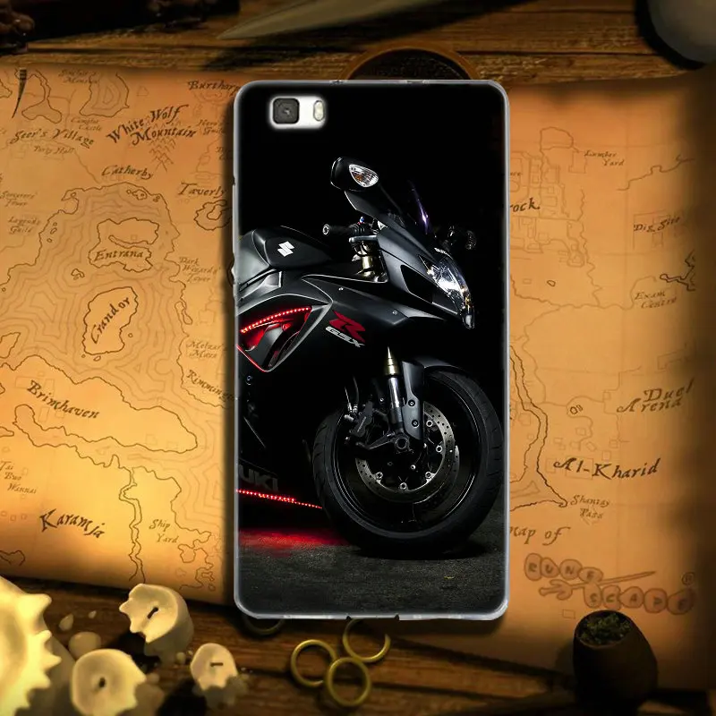 Suzuki GSX R мотоцикла Kawasaki Мягкие TPU чехлы для телефонов huawei P8 P9 P10 P20 P30 Коврики 10 Lite 2017
