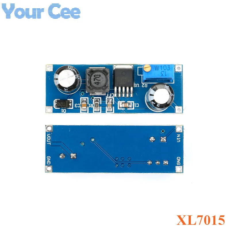 

DC-DC Converter Module XL7015 Adjustable Step Down Power Module 5V-80V Wide Voltage Input Than LM2596