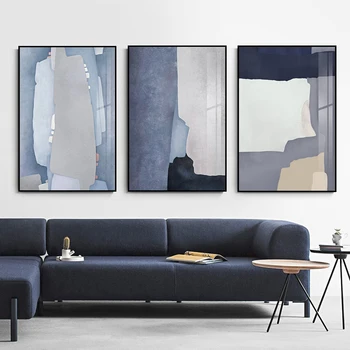 

Abstract Color Retro Irregular Pattern Poster Print Canvas Painting Picture Bedroom Home Wall Art Decoration Can Be Customized