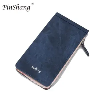 

PinShang Woman Lady Cute Simple Portable Long Card ID Credit Card Holder Zipper Purse Wallet KZ30