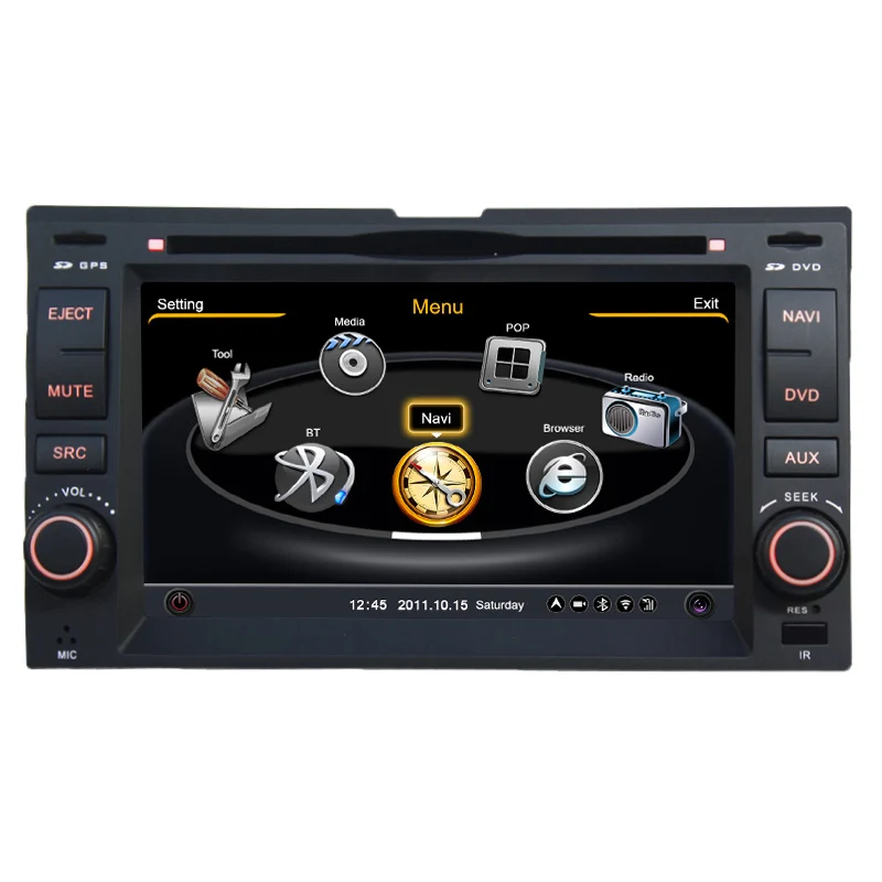   Car Multimedia dvd player gps navigation for KIA Cerato 2006 & Sportage & Carens & Carnival & Rio 