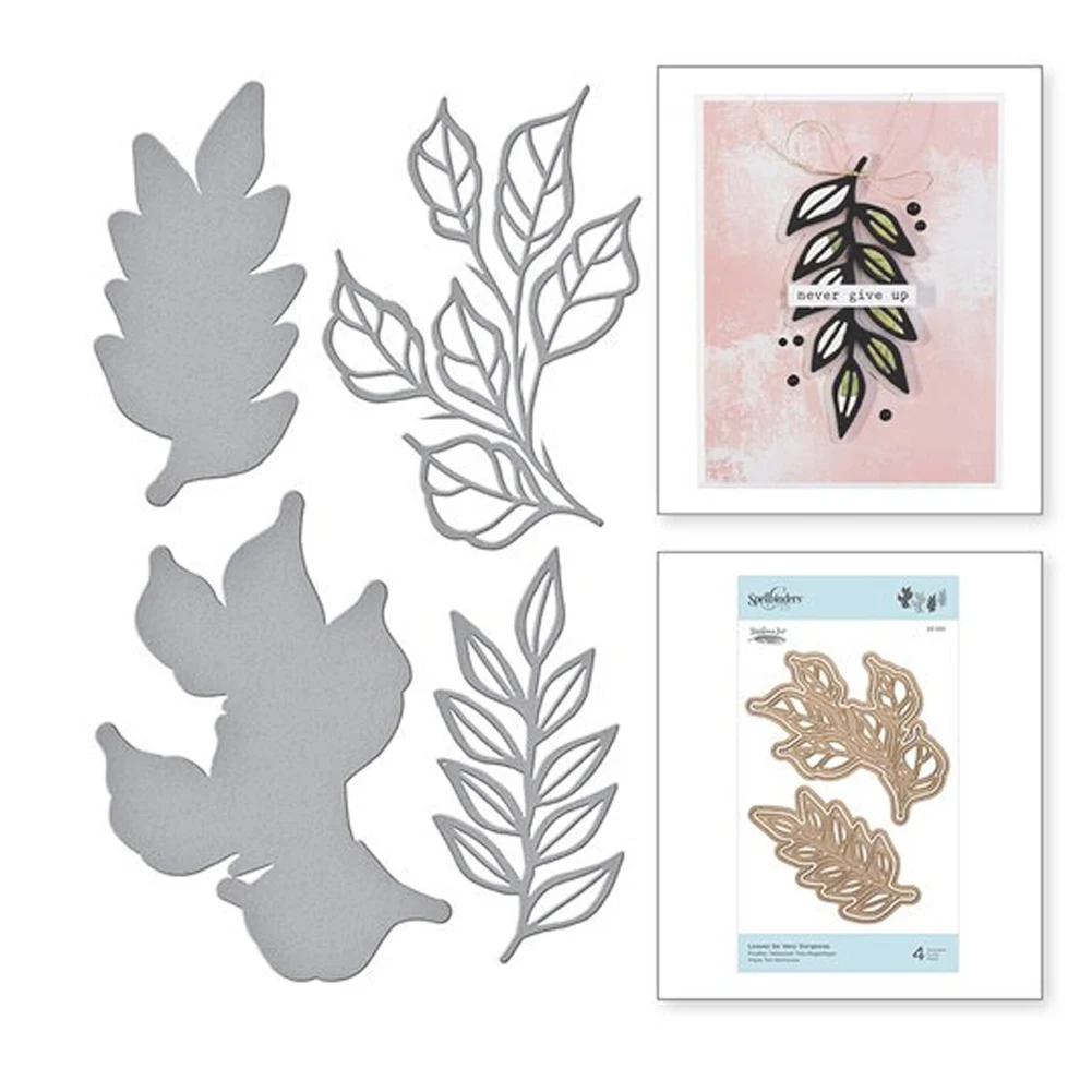 

Leaves So Gorgeous Metal Cutting Dies for DIY Scrapbooking Cards Crafts New 2019 Craft Die Cut Card Making Embossing Stencil
