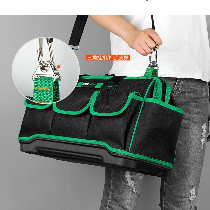  Airaj 2019 Maleta de Ferramentas, Simples/classic/upgrade/flagship Grossa à Prova d' Água de Grande Capacidade de Multi-função Bolsas Eletricista - Image 6