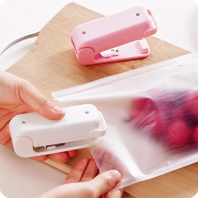 Upgrade Heat Mini Handheld Plastic Bag vacuum sealer vacuum packing