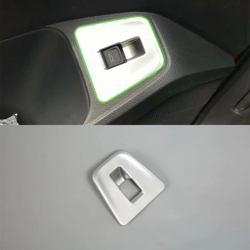 

Car Accessories Interior LHD ABS Rear Trunk Gate Switch Button Cover Trim For Volkswagen Tiguan L 2016 Car-styling