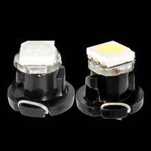10 шт. T4.2 светодиодный 5050 SMD Автомобильная доска приборная панель лампа авто приборная панель индикатор потепления светильник-Клин Красный Синий Зеленый Желтый 10X