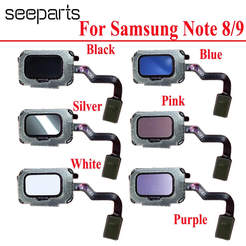 

Touch ID Fingerprint Sensor Home Menu Button Flex Cable For Samsung Note 8 Replacement Parts For Samsung note 9 Fingerprint