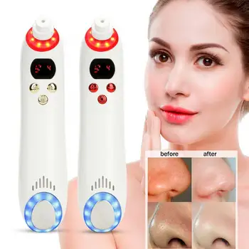 

Face Care Hot and Cold Compress Vacuum Suction Blackhead Removal Machine Face Pore Cleaner Skin Tag Removal a
