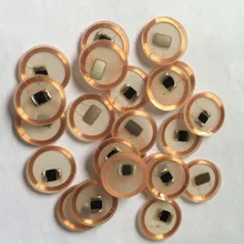 FM1108 эпоксидные этикетки пластины метки прозрачный ярлык высокочастотная карта этикетка 13,56 МГц HF IC