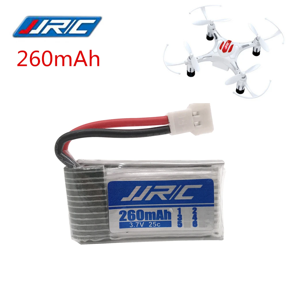 

JJRC H8 Original Battery 3.7V 260mAh Lipo Battery for Eachine H8 JJRC H8 Mini RC Quadcopter drone part wholesale JJRC Battery