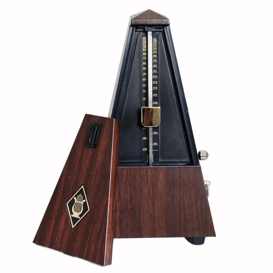

GLEAM Friend GM-G1 Teak Tower-type Precision Mechanical Metronome for Piano Guitar and other Musical Instruments Piano Metronome