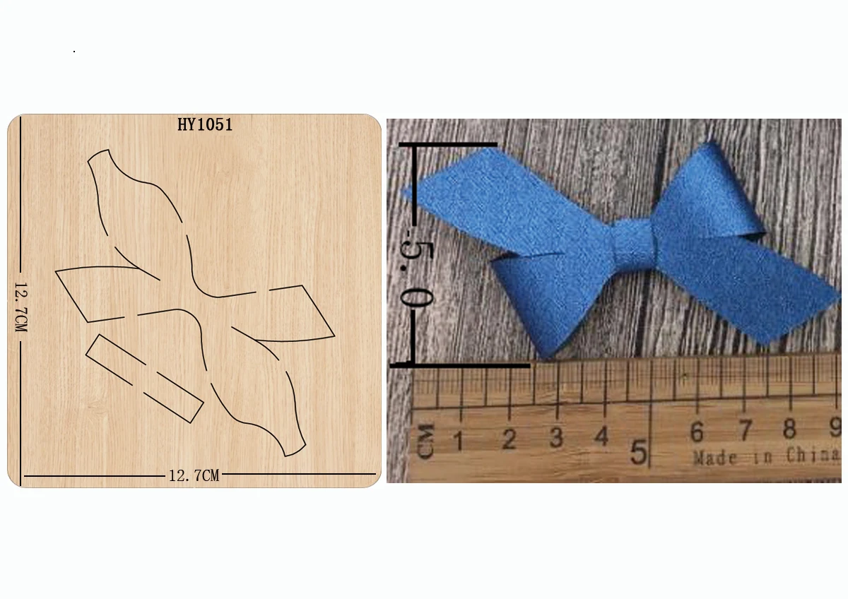 

bow cutting dies 2019 new die cut &wooden dies Suitable for common die cutting machines on the market