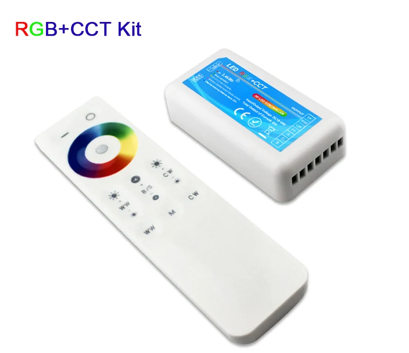 2,4 г 3 зоны сенсорный пульт дистанционного диммер приемник Одиночный цвет/цветовая температура/RGB/RGBW/RGB CCT светодиодный контроллер полосы Набор DC12V-24V