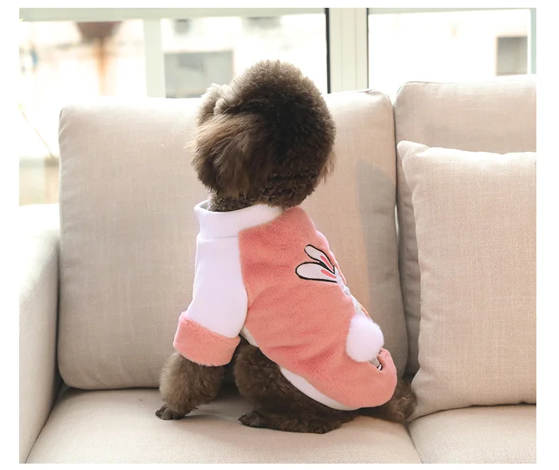HOOPET Pet Puppy куртки для кошек теплые флисовые костюмы для собак Рождественская Одежда для маленьких собак чихуахуа осень/зима
