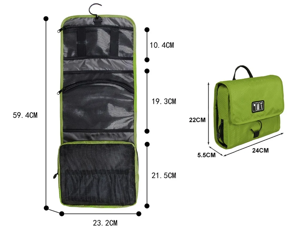 Suspensión Bagsmart Viaje Neceser De Con La Impermeable Comprar aZd0wq611