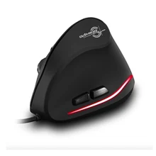 USB эргономичная Вертикальная мышь 3200 точек/дюйм, проводная оптическая компьютерная игровая мышь геймер для домашнего офиса для ноутбука ПК компьютера