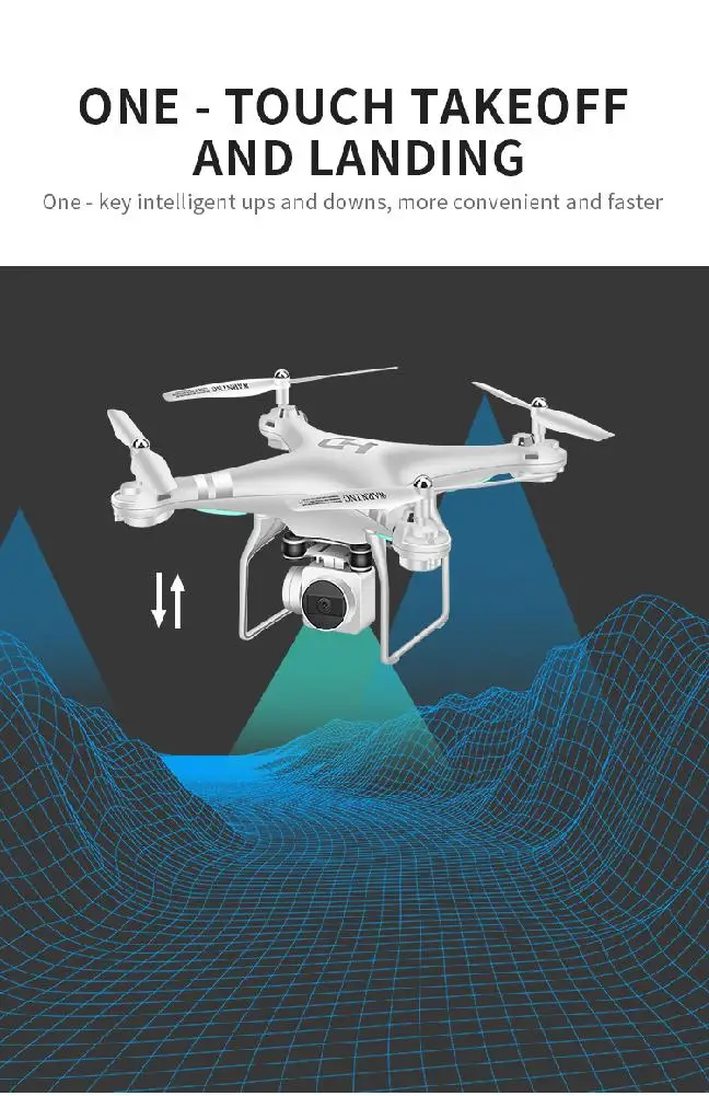 RCtown SH5 дрона с дистанционным управлением 2,4G 4CH 6-Axis Gyro 360 градусов Роллинг Квадрокоптер с дистанционным управлением «Безголовый» режим Бла(беспилотный летательный аппарат