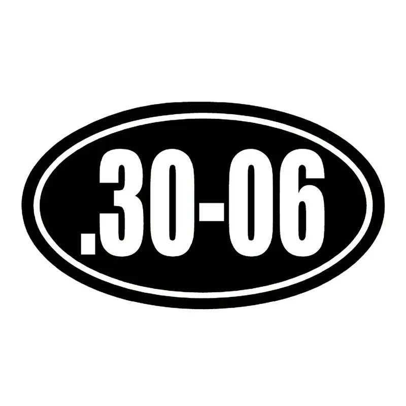 

15.5X9CM .30-06 Funny Motorcycle Car Sticker Vinyl Decal Car Accessories S8-0083