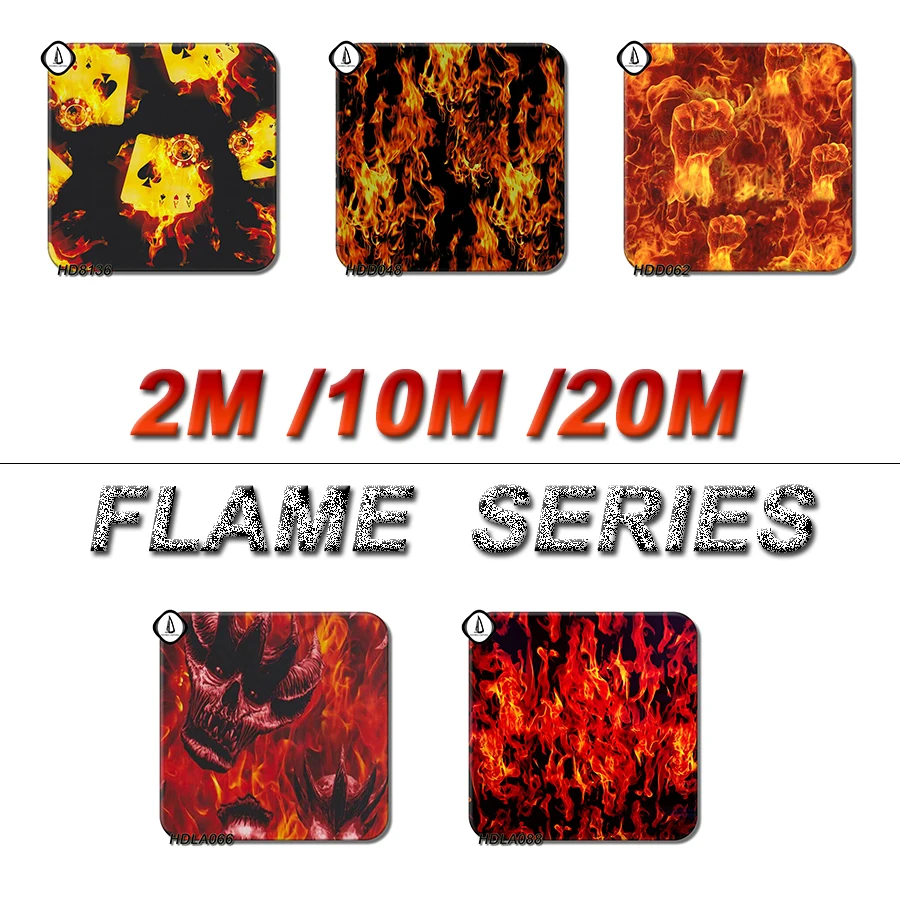 

Water Transfer Printing Film Hydrographic Liquid Image No.HDFS Hydro Dipping 0.5M Width 2M 10M 20M Length Special Flame Pattern
