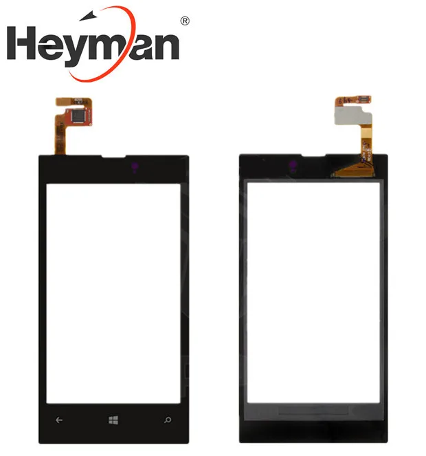 Heyman сенсорный экран для Nokia 520 Lumia 525 дигитайзер стеклянная панель Переднее стекло