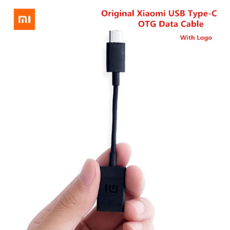 

Original XIAOMI MI 9 9se USB Type C OTG Data Cable Support Mouse/Keyboard/U Disk For Mi F1 A2 A1 6 6X 8 SE Mix 2 2s Redmi note 7