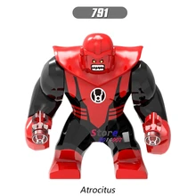 Single Sale Large Big Size Marvel Super Heroes Venom Atrocitus Atros Green Red Lantern Corps Building