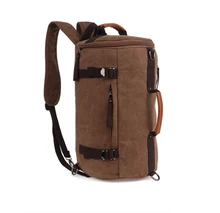 OnlyPuff Men Multifunction With Large Capacity Backpack Canvas Bag For Men’s Travel Bag