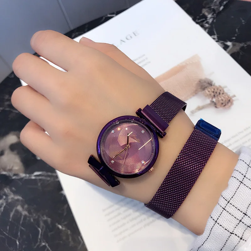 

Luxury Women Watches Ladies Slim Magnetic Strap Clock Fashion Diamond Female Quality Japan Quartz Wristwatches Zegarek Damski