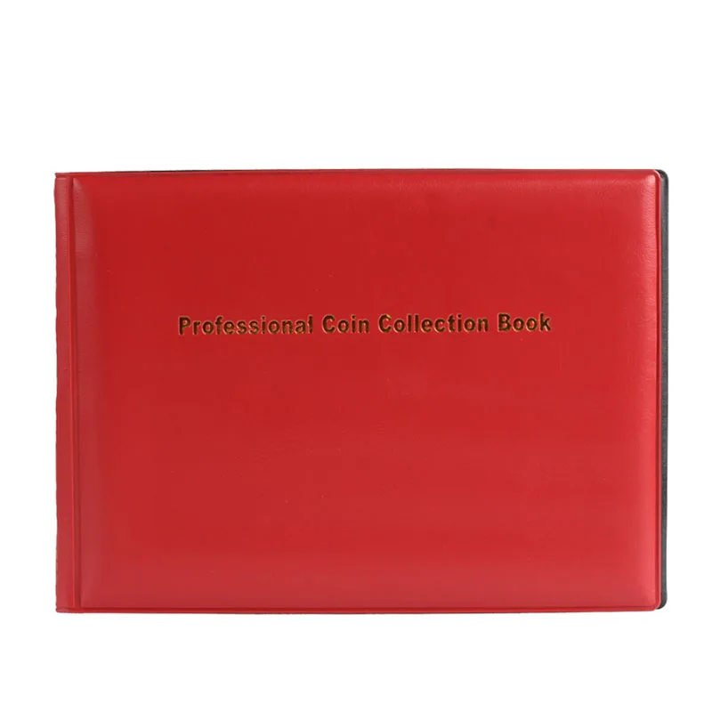 

240 Collection Storage Penny Pockets Money Album Book Collecting Coin Holders