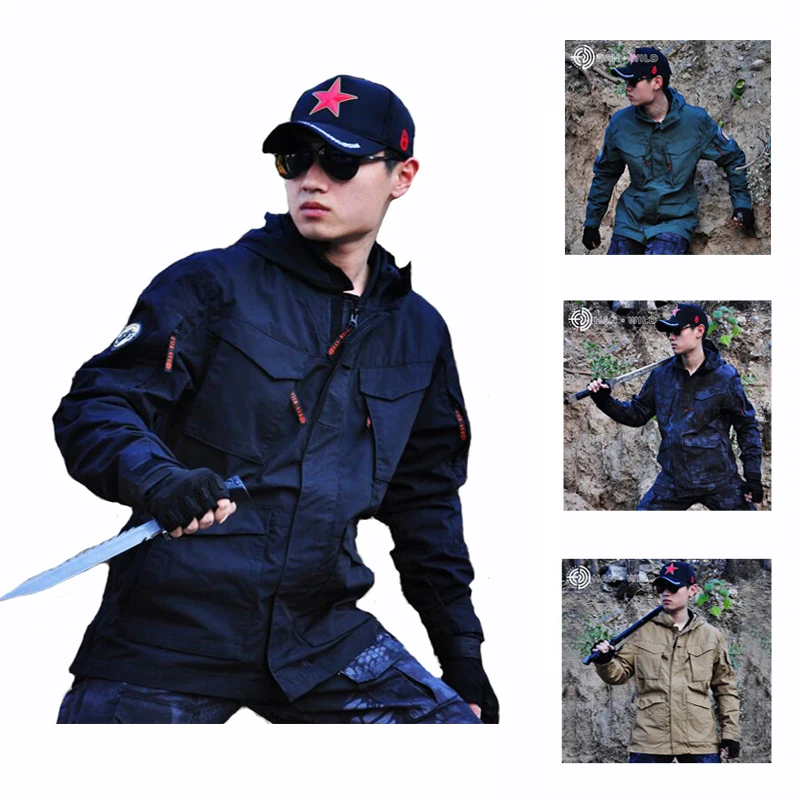 Военная камуфляжная куртка пальто тактическая зимняя спортивная мягкая для