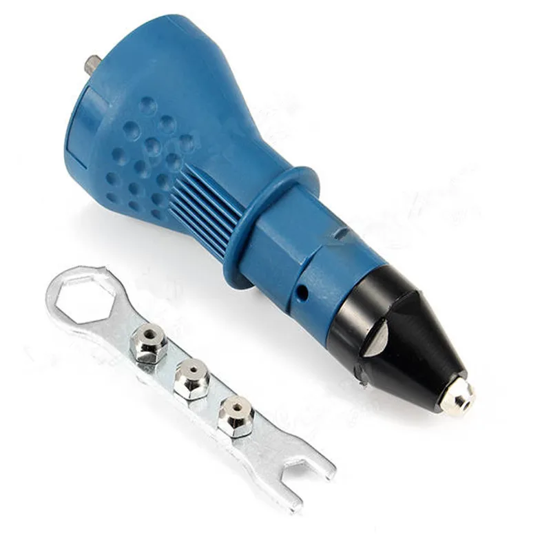 Electric Rivet Nut Gun Cordless Riveting Drill Adaptor Riveting Tool