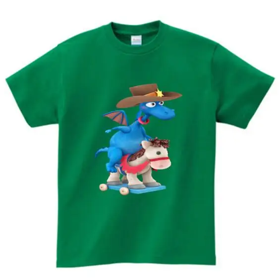 Doc mcstuffins/футболка для девочек 2, 3, 4, 5, 6, 8, 10, 12 лет, Детская летняя футболка, хлопковая Детская футболка с короткими рукавами для маленьких девочек, MJ - Цвет: green