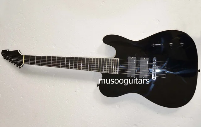

New brand electric guitar with thru string body
