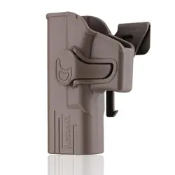 Amomax тактическая кобура для Glock 19/23/32 МССН M22 серии ICS BLE-XAE серия-паяный пластинчатый теплообменник для левой руки светло-коричневый